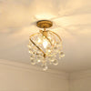Crystal Chandelier Modern Design with Iron and Elegant Crystal Finish