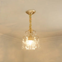 Crystal Chandelier Modern Design with Iron and Elegant Crystal Finish