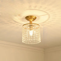 Crystal Chandelier Modern Design with Iron and Elegant Crystal Finish