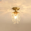 Crystal Chandelier Modern Design with Iron and Elegant Crystal Finish