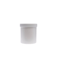 Centor White Plastic Ointment Jars, 16 oz (Case of 9)