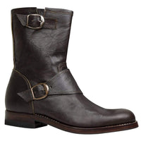 Custom Leather Biker Boots – Handmade Motorcycle Riding Boots | Goodyear Welt