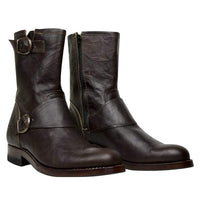 Custom Leather Biker Boots – Handmade Motorcycle Riding Boots | Goodyear Welt