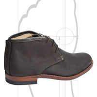 Custom Handmade Leather Chukka Boots