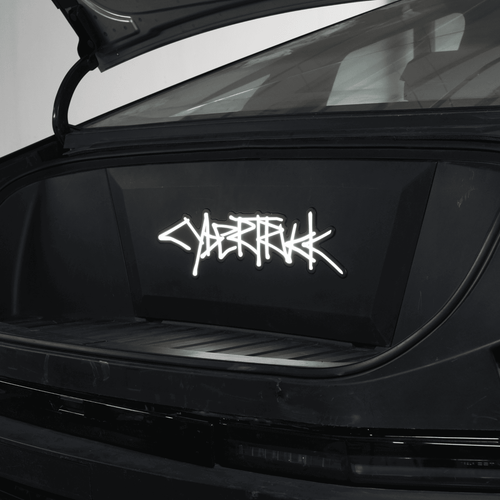 Cybertruck Frunk Accent Light Animated LED Lettering