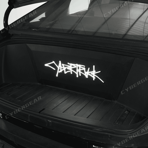 Cybertruck Frunk Accent Light Animated LED Lettering