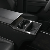 [Real Carbon Fiber] Front Drain Cup Panel For Cybertruck (Glossy/Matte)