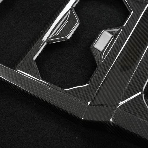 [Real Carbon Fiber] Front Drain Cup Panel For Cybertruck (Glossy/Matte)