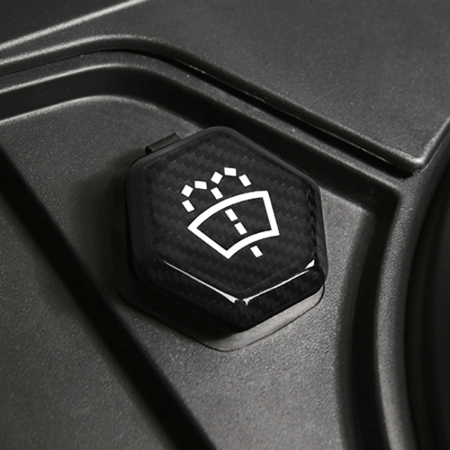 [Real Carbon Fiber] Glass Water Cover For Cybertruck