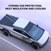 Cybertruck Ludicrous Speed Roof SunShade Ambient Lighting