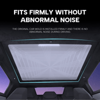 Cybertruck Ludicrous Speed Roof SunShade Ambient Lighting