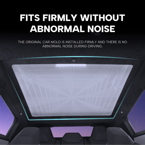 Cybertruck Ludicrous Speed Roof SunShade Ambient Lighting