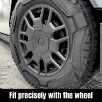 Cybertruck Wheel Center Caps Kit