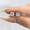 Rose Gold Colored Silver / 0.5ct (5mm) each