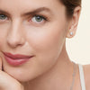 D Color VVS1 1ct Moissanite Stud Earrings 925 Sterling Silver Wedding Gift