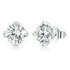 D Color VVS1 1ct Moissanite Stud Earrings 925 Sterling Silver Wedding Gift