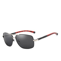 Brand Designer Men's Aluminum Magnesium Sun Glasses Polarized Mirror Lens Male Eyewear Sunglasses For Men