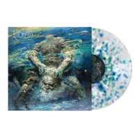 Psycroptic - Divine Council on Clear w/ Blue, Sea Green & White Splatter Vinyl