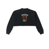 Chains & Roses Snow Washed Cropped Sweatshirt