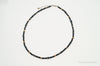 Designer SAJEN Black Onyx Jasper Beads Sterling Silver Necklace