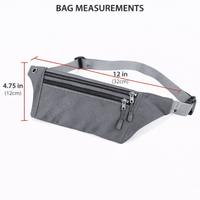 XGear Fitness Waterproof Fanny Pack for Running and Travel