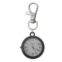 balacoo Clip On Pocket Watch - Nurses Watches for Women Portable Badge Watch Unisex Digital Watch Hanging Clip Watch for Nurses Doctors (Black)
