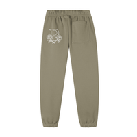 Phantom Rose Drawstring Fleece Sweatpants
