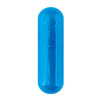 CONI-SNAP Gelatin Capsules, Size #3, Blue/Clear (10,000 Count Bulk)