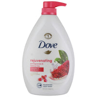 Dove Body Wash for Softer Smoother Skin After Just One Use Pomegranate and Hibiscus Tea Sulfate-free Bodywash 34 oz