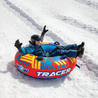 WOW Watersports Tracer Snow Tube Towable for Summer and Winter Action