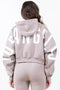 DUSTY ROSE/WHITE / S