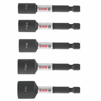 BOSCH ITDNSV205 5 pc. Driven 2-9/16 In. Impact Nutsetter Set