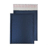 Dark Blue Metallic Bubble Mailers Size 8.5x12 Padded Envelopes