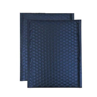 Dark Blue Metallic Bubble Mailers Size 8.5x12 Padded Envelopes