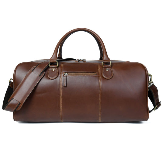 Dark Brown Duffle Bag