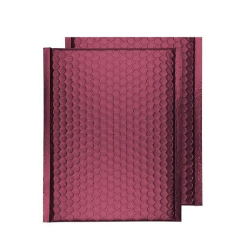 Dark Purple Metallic Bubble Mailers Size 8.5x12 Padded Envelopes