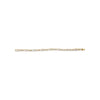 14K Yellow Gold Princess and Baguette Cut Diamond Beaded Bracelet (3.00 cttw, H-I Color, SI1-SI2 Clarity)