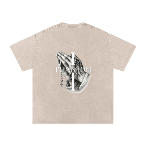 Blessed Snow Washed Cotton T