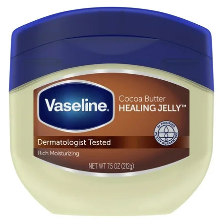 Vaseline Rich Conditioning Petroleum Jelly, Cocoa Butter, 7.5 oz