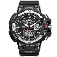 NEW Modern RED Sport Watch For Men and Woman With LED Digital Quartz Display Men's Top Brand Luxury Digital-watch Relogio Masculino In Army Military Popular Design Waterproof 50M