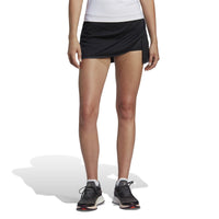 adidas Womens Size Club Tennis Skirt Black Medium/Tall
