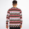 Santa's Favorite Bird Is A Flamingo Ugly Christmas Sweatshirt