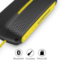 HyperGear Wave Water Resistant Wireless Speaker with Extended Battery Life
