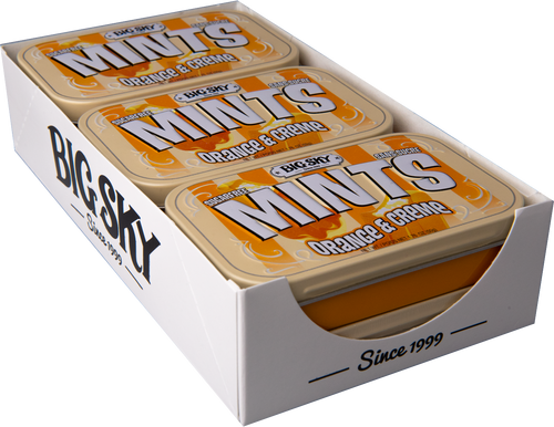 Big Sky Mints - Orange & Crème (50g) 6Pack
