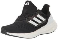 adidas Mens Pureboost 23 Sneaker Core Black/White/Carbon 6.5