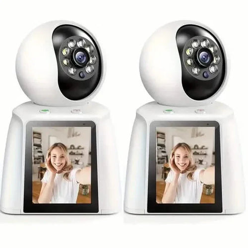 2-Pack: 2K Indoor Security Camera | 2-Way Audio & Video Call + Night Vision
