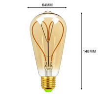 Decorative G125 Edison Bulb for Home Lighting with Dimmable LED Bulbs
