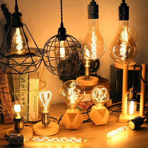 Decorative G125 Edison Bulb for Home Lighting with Dimmable LED Bulbs