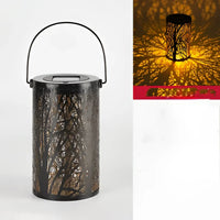 Decorative Outdoor Lamp for Patio with Projection Lighting