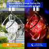 Decorative Solar Hanging Light with Spinner & Color-Changing LEDs